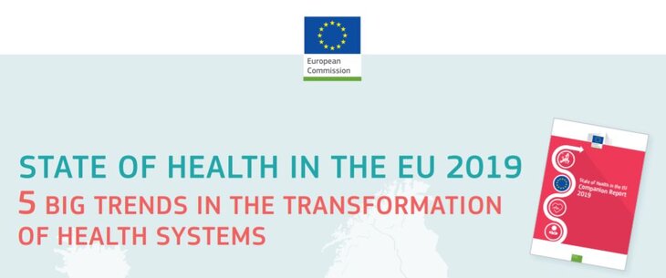 State of Health in the EU 2019: the European Commission published the reports that depict the profile of health systems in 30 countries