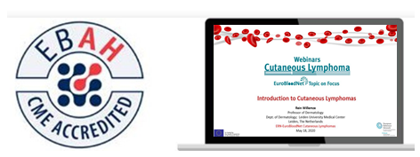 EuroBloodNet's Topic on Focus: Introduction to Cutaneous Lymphoma webinar lead by Prof. Willemze available on our YouTube channel!