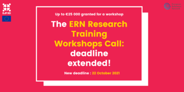 EJP RD ERN Research Training Workshops Funding Opportunity: Deadline extended to October 22nd!